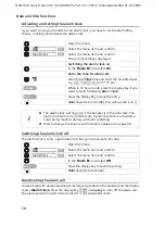 Preview for 17 page of TCM Telephone with Answering Machine Operating Instructions Manual