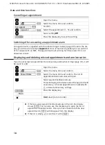 Preview for 19 page of TCM Telephone with Answering Machine Operating Instructions Manual