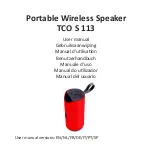 TCO S 113 User Manual preview