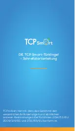 Предварительный просмотр 20 страницы TCP Smart WDBBATTM6PROUK Quick Start Manual