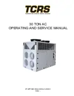 Preview for 1 page of TCRS AC30TON Operating And Service Manual