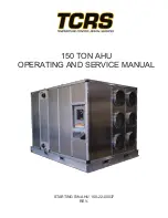 Preview for 1 page of TCRS AH150TON Operating And Service Manual