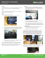 TCS Basys Controls QD Series Troubleshooting Worksheet preview