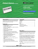 Preview for 1 page of TCS Basys Controls SZ1061 Product Manual