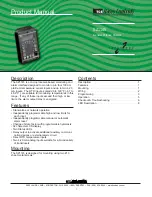 TCS Basys Controls SZ1145 Product Manual preview