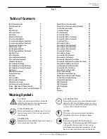 Preview for 2 page of TCS 700-30 Installation, Operation & Maintenance Manual