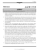 Preview for 19 page of TCS 700-30 Installation, Operation & Maintenance Manual