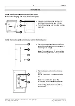 Preview for 8 page of TCS AMI Series Product Information