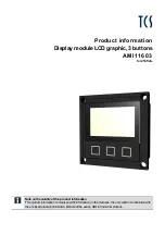 Preview for 1 page of TCS AMI11603 Product Information