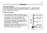 Preview for 20 page of TCS ASI11000 Product Information