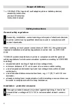 Preview for 4 page of TCS Carus Origo CAI2000 Product Information