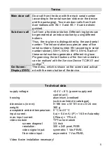 Preview for 5 page of TCS Carus Origo CAI2000 Product Information