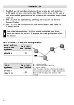 Preview for 8 page of TCS Carus Origo CAI2000 Product Information