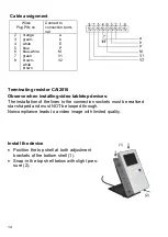 Preview for 14 page of TCS Carus Origo CAI2000 Product Information