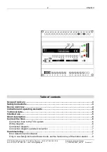 Preview for 2 page of TCS FVM1000 Product Information