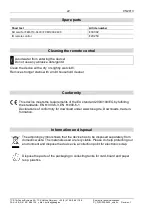 Preview for 22 page of TCS FVM1000 Product Information