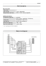 Preview for 4 page of TCS FVY1200-0600 Product Information