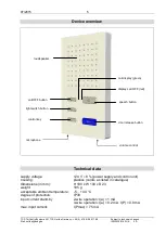 Предварительный просмотр 5 страницы TCS ISW3030 Product Information