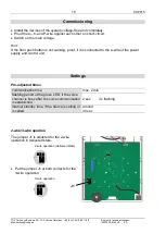 Предварительный просмотр 10 страницы TCS ISW3030 Product Information