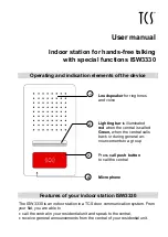 TCS ISW3330 User Manual preview