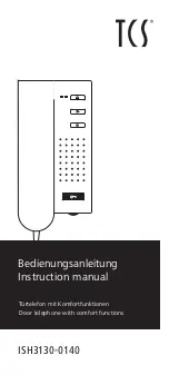 TCS PSC2120-0000 Instruction Manual preview