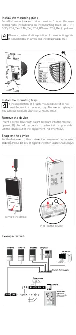 Предварительный просмотр 5 страницы TCS Tasta Series User Manual