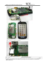 Предварительный просмотр 8 страницы TCT Mobile GIN One Touch 918 Repair Document