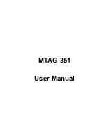 TCT Mobile MTAG 351 User Manual preview