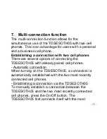 Preview for 11 page of TD Electronics TDSESOTH05 User Manual