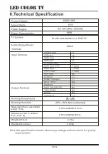 Preview for 21 page of TD Systems K40DLS6F Instruction Manual