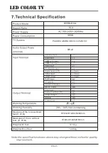 Предварительный просмотр 19 страницы TD Systems K55DLS6U Manual