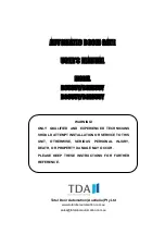 TdA DC535Y User Manual preview
