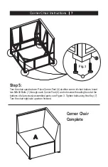 Preview for 7 page of TDC USA 3 Piece Wicker Set with Chaise Assembly Instructions Manual