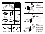 Предварительный просмотр 3 страницы TDC USA Rocking Chair Set 22104 Assembly Instructions Manual