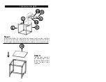 Предварительный просмотр 6 страницы TDC USA Rocking Chair Set 22104 Assembly Instructions Manual