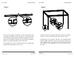 Предварительный просмотр 3 страницы TDC 9.8 Foot Rome Gazebo Instructions Manual