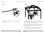 Предварительный просмотр 4 страницы TDC 9.8 Foot Rome Gazebo Instructions Manual