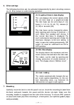 Preview for 7 page of TDE Instruments Digalox DPM72-AV Instruction Manual