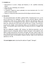 Preview for 2 page of TDE Instruments Digalox DPM72-AV2 Instruction Manual