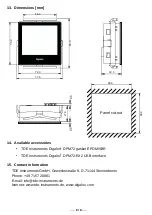 Preview for 8 page of TDE Instruments Digalox DPM72-AV2 Instruction Manual