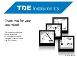 Preview for 24 page of TDE Instruments Digalox DPM72 AVP Application Example