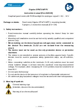 TDE Instruments Digalox DPM72-MPPV Instruction Manual preview