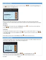 Preview for 3 page of TDI Nitro-Save NS16 Operating Instructions