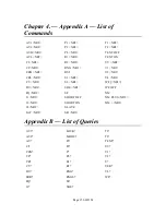 Preview for 156 page of TDI XBL 400 Operation & Programming Manual