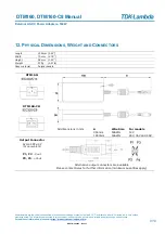 Предварительный просмотр 9 страницы TDK-Lambda DTM160 Series Instruction Manual