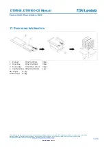 Предварительный просмотр 13 страницы TDK-Lambda DTM160 Series Instruction Manual