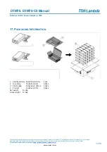 Предварительный просмотр 13 страницы TDK-Lambda DTM70 Series Instruction Manual