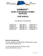 Preview for 2 page of TDK-Lambda Genesys GENH6-100 User Manual