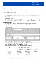 Preview for 18 page of TDK-Lambda HWS-L/BAT Series Instruction Manual