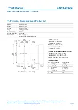 Предварительный просмотр 10 страницы TDK-Lambda PYD20 Series Instruction Manual